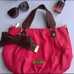 Hot pink Betsey Johnson